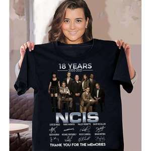 18 Years 2003 2021 Ncis Signatures Classic Unisex T Shirt